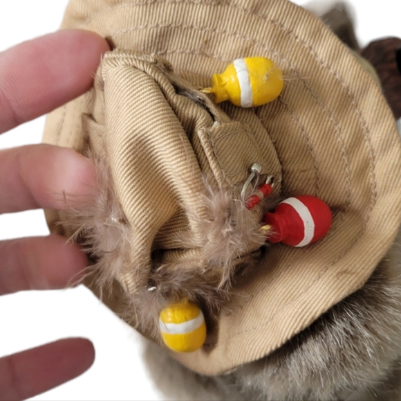 Gund Bartons Creek Collection 1999 Fenton Fishing Bear - Picture 5 of 6